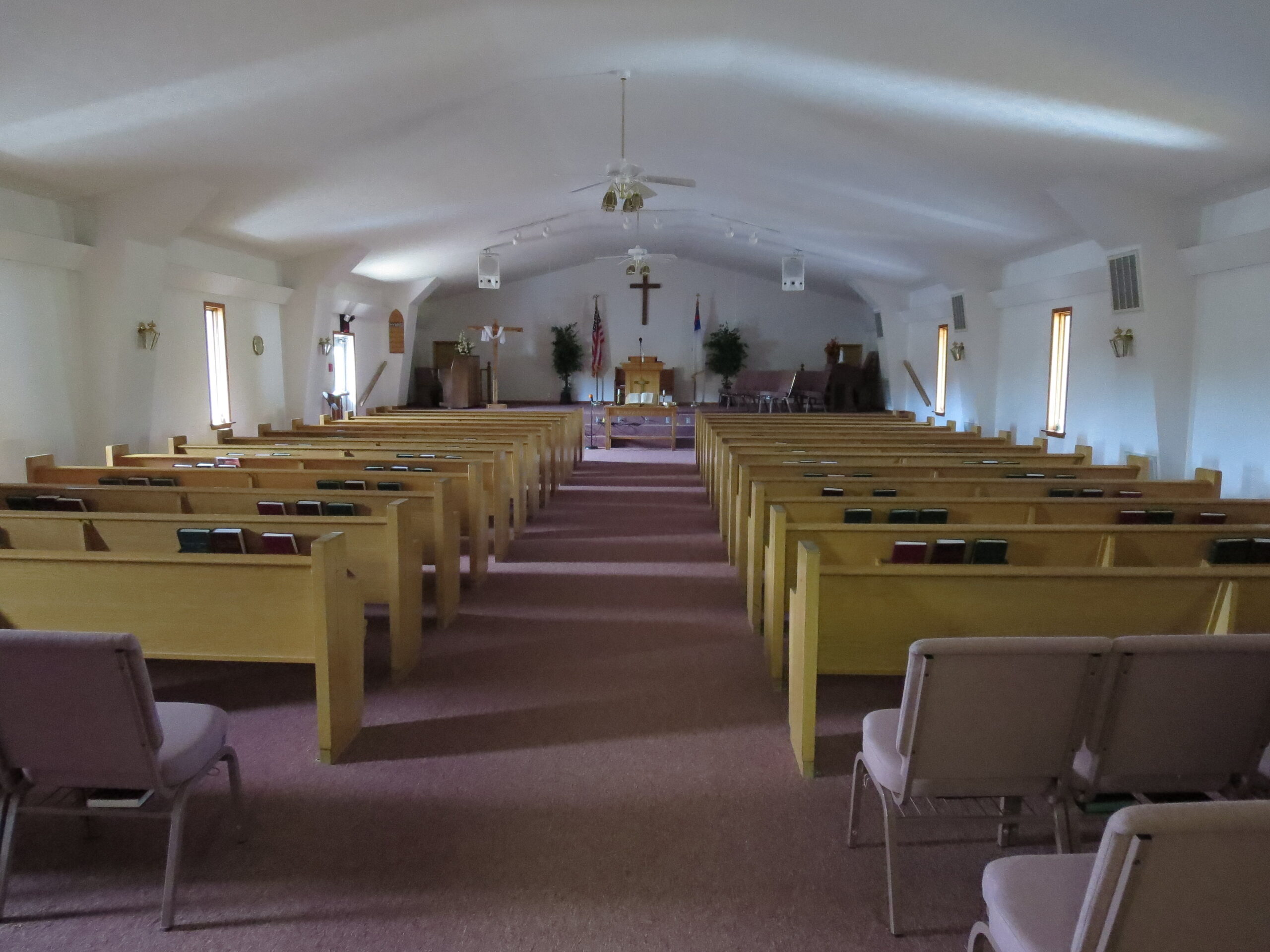 Mt Carmel United Brethren in Christ Church building in Fulks Run, Virginia