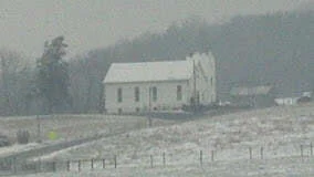 The original Mt. Carmel church building